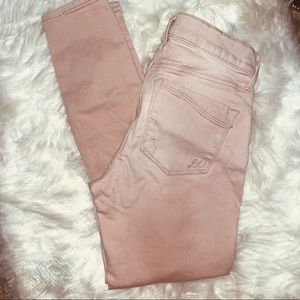 Express pink Jean Leggings size 8 SHORT jegging